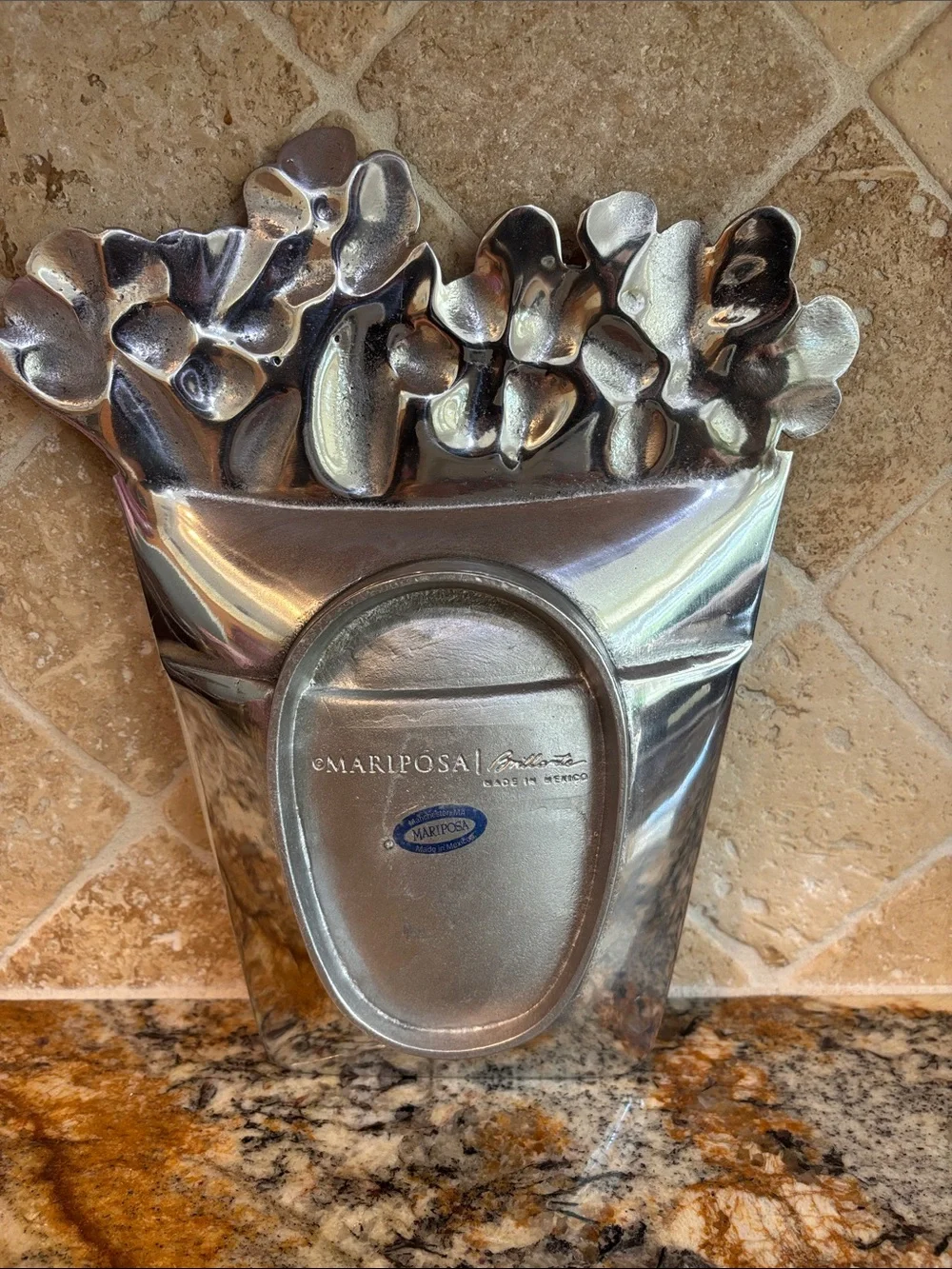 Vintage Mariposa Flower Pot Tray
